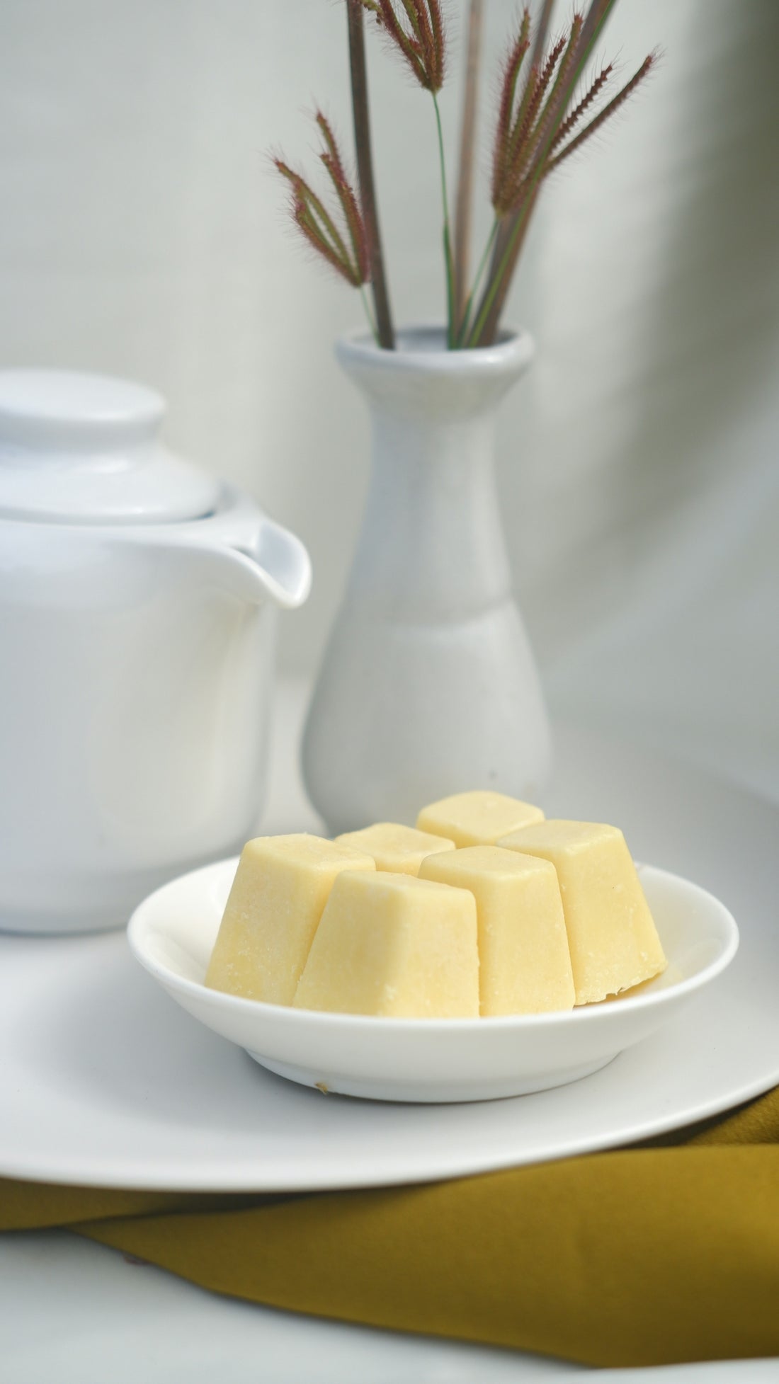 a plate of cheese